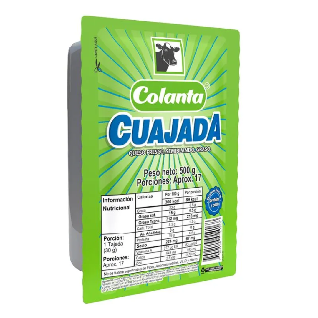 CUAJADA COLANTA *500GRS