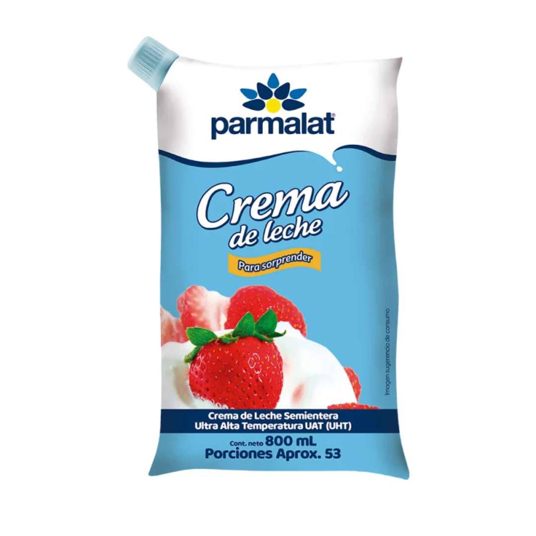 CREMA DE LECHE PARMALAT *800ML