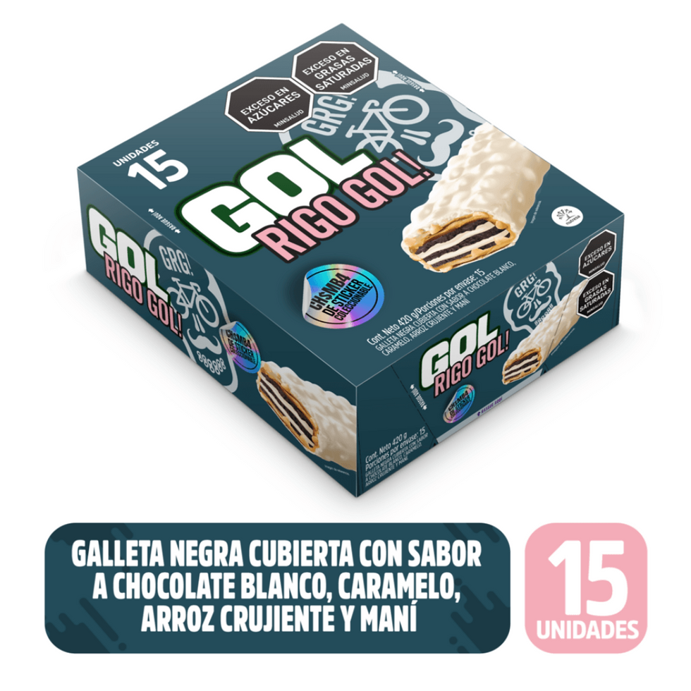 CHOCOLATINA GOL RIGO GOL *28GRS