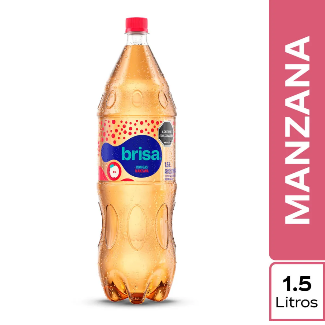 AGUA BRISA MANZANA * 1.5ML