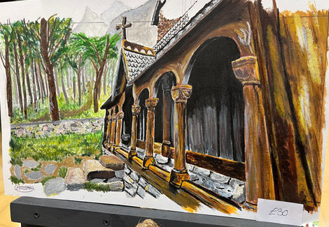 Stave Church, Norway