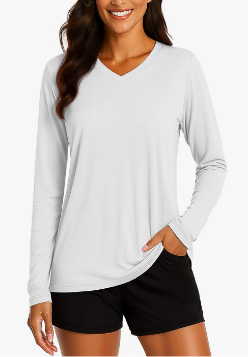 Miniature : Chandail Protection Rayons UV UPF 50+ Dryfit Manches Longues Femme