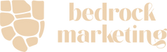 Bedrock Marketing _ One Color Logo Light