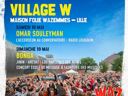 Festival Wazemmes l'accordéon - Radio Loukoum le 18 mai