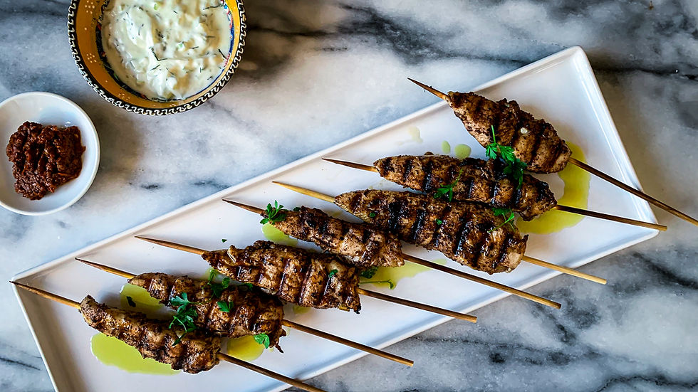 Izmir Style Souvlaki