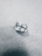 Ring with a personal message or a texture