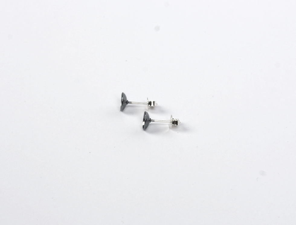 Thumbnail: Stud Earrings: Bowl