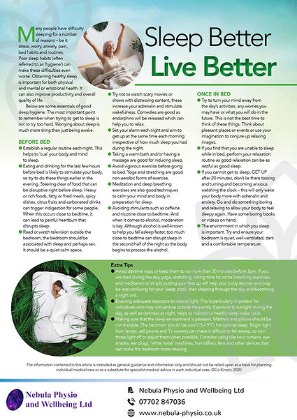 Information Sheet 1