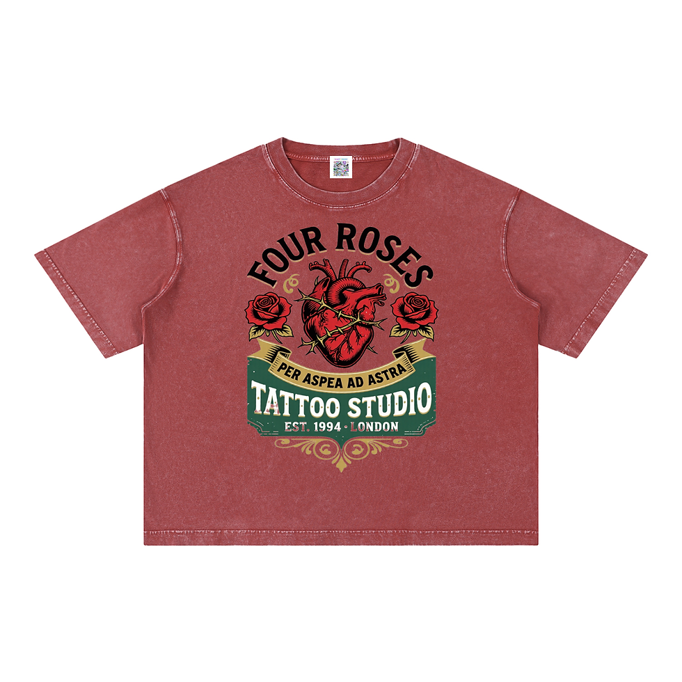 Thumbnail: Mineral Wash Boxy Cotton T-Shirt