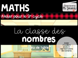 Maths // La classe des nombres