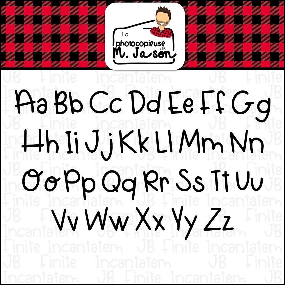 Miniature : Polices JB // JB Finite Incantatem