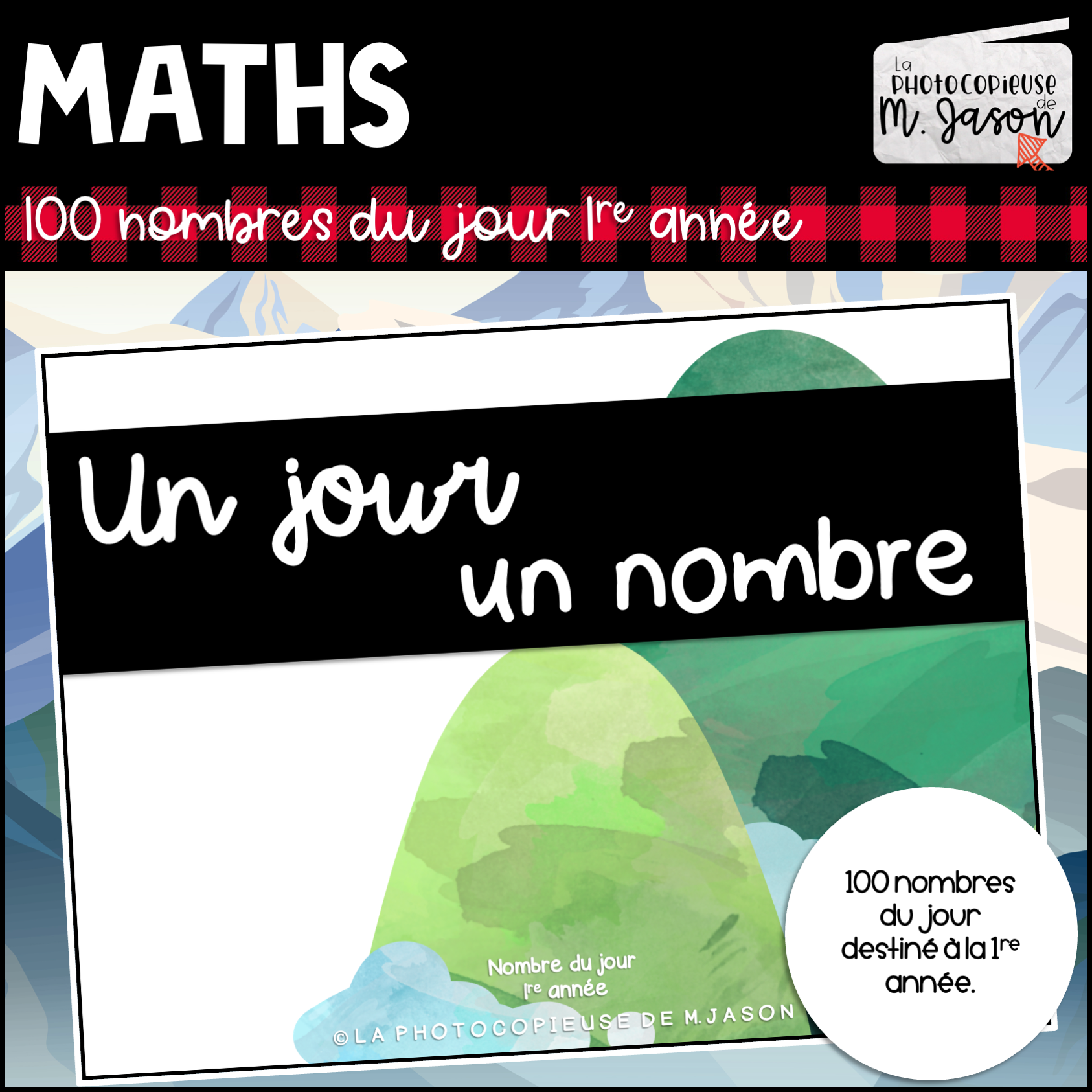 Maths: Un jour, un nombre - 1re année