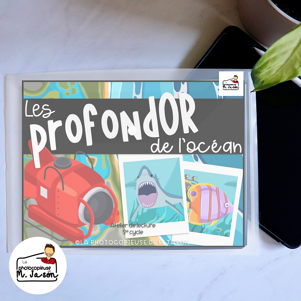 Atelier de lecture: Les profondOr de l'océan