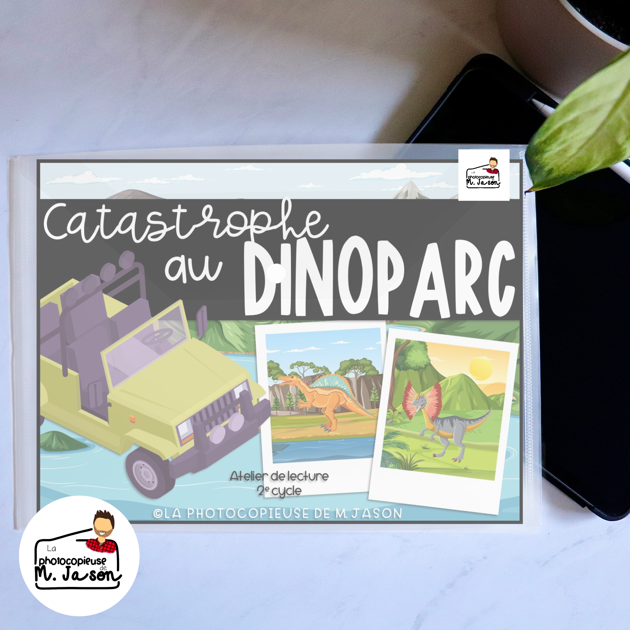 Atelier de lecture: Catastrophe au DinoParc