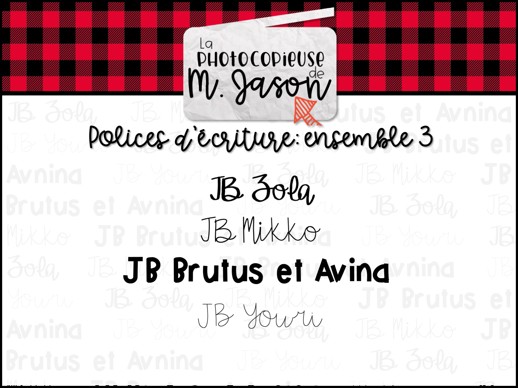 Polices JB // Ensemble 3