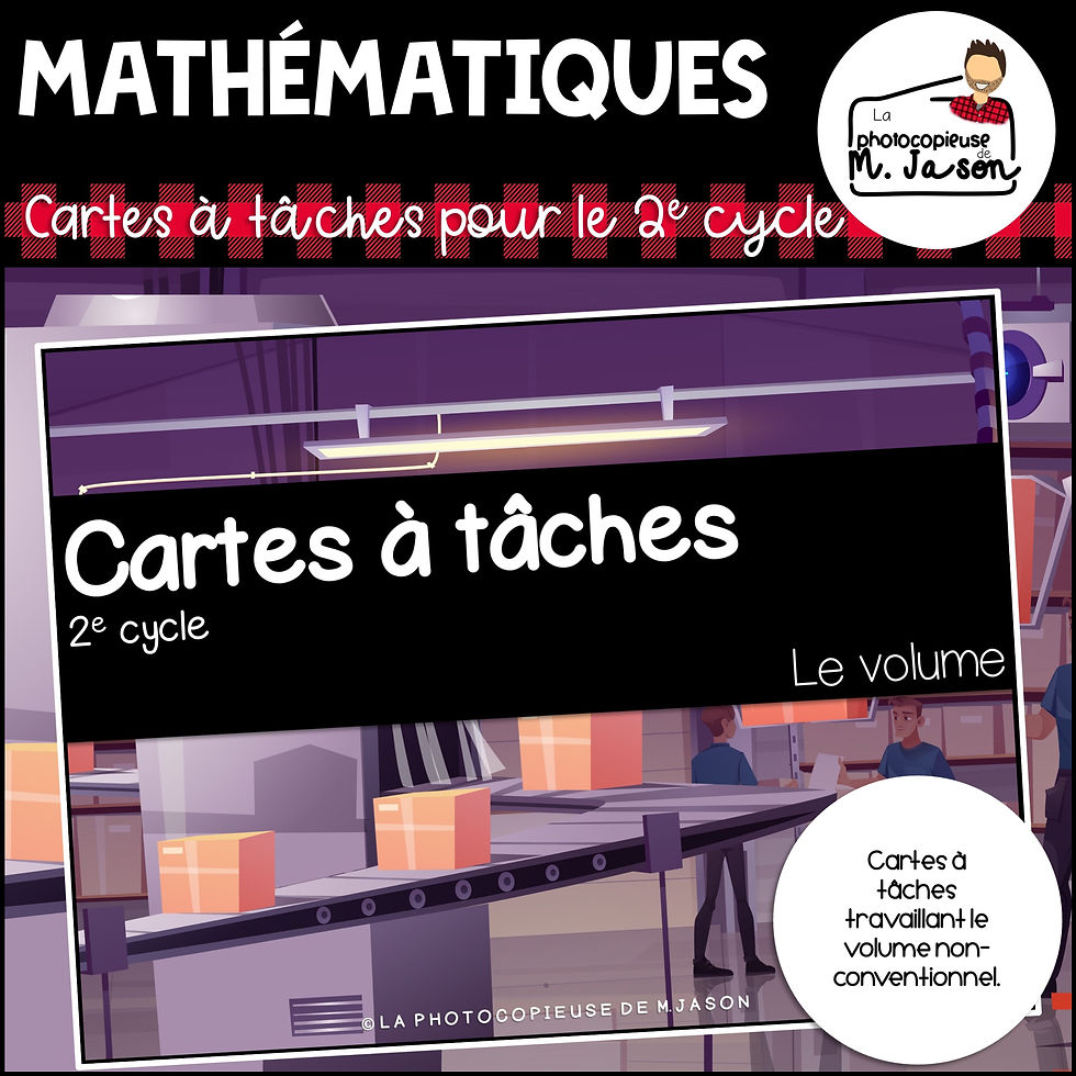 Maths: Cartes à tâches - Volume #2