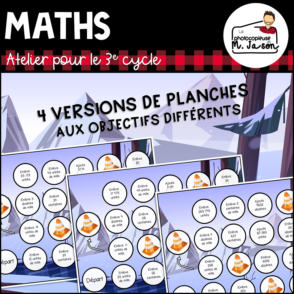 Miniature : Atelier maths: Descendre la montagne