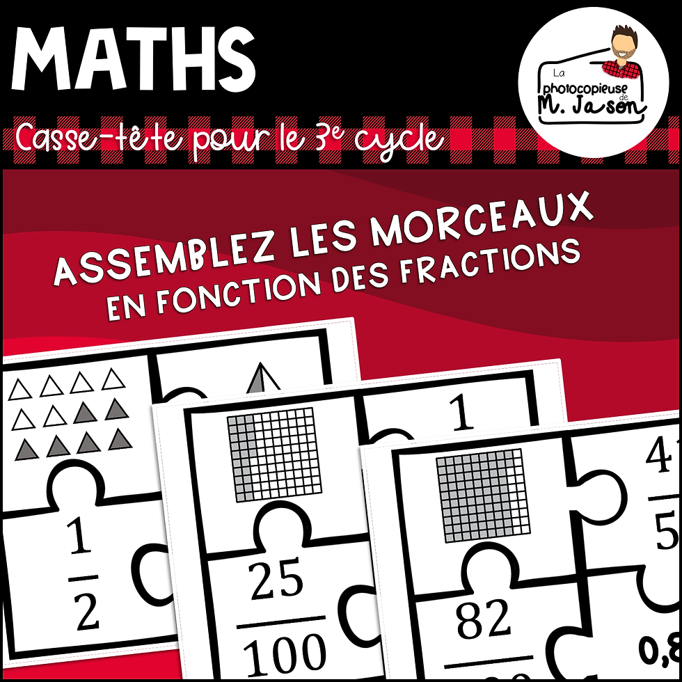 Miniature : Atelier maths: Casse-tête de fractions