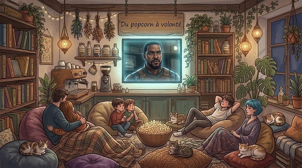 Voilà juste ce que La Sorcière du Digital a besoin pour sa semaine de la Quête du repos absolu...
