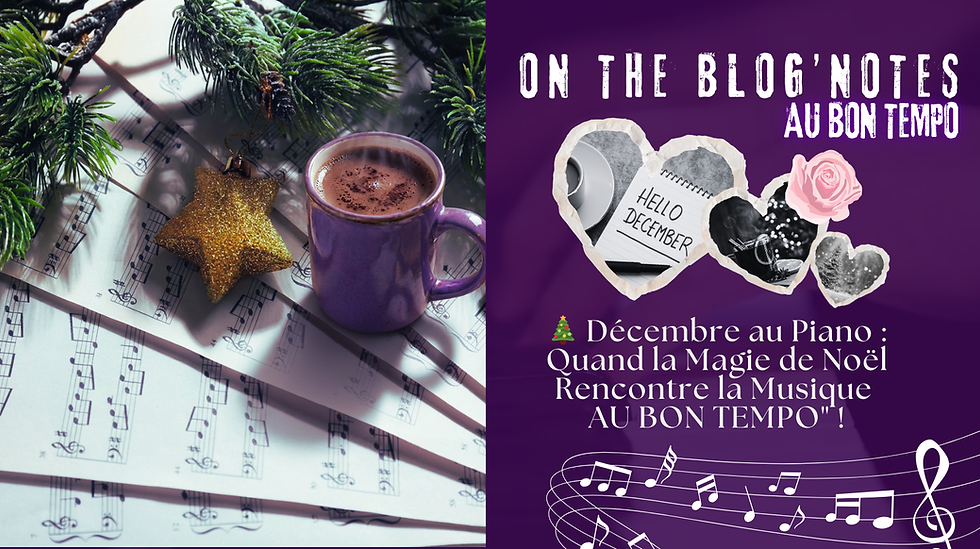 🎄 Décembre au Piano : Quand la Magie de Noël Rencontre la Musique