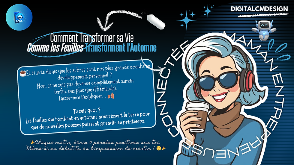 “créativité automne octobre réinvention”