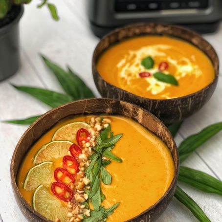 Thai Sweet Potato Soup 🍠 ⁣