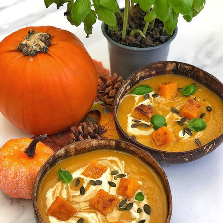 Thai Pumpkin Soup 🎃🧡