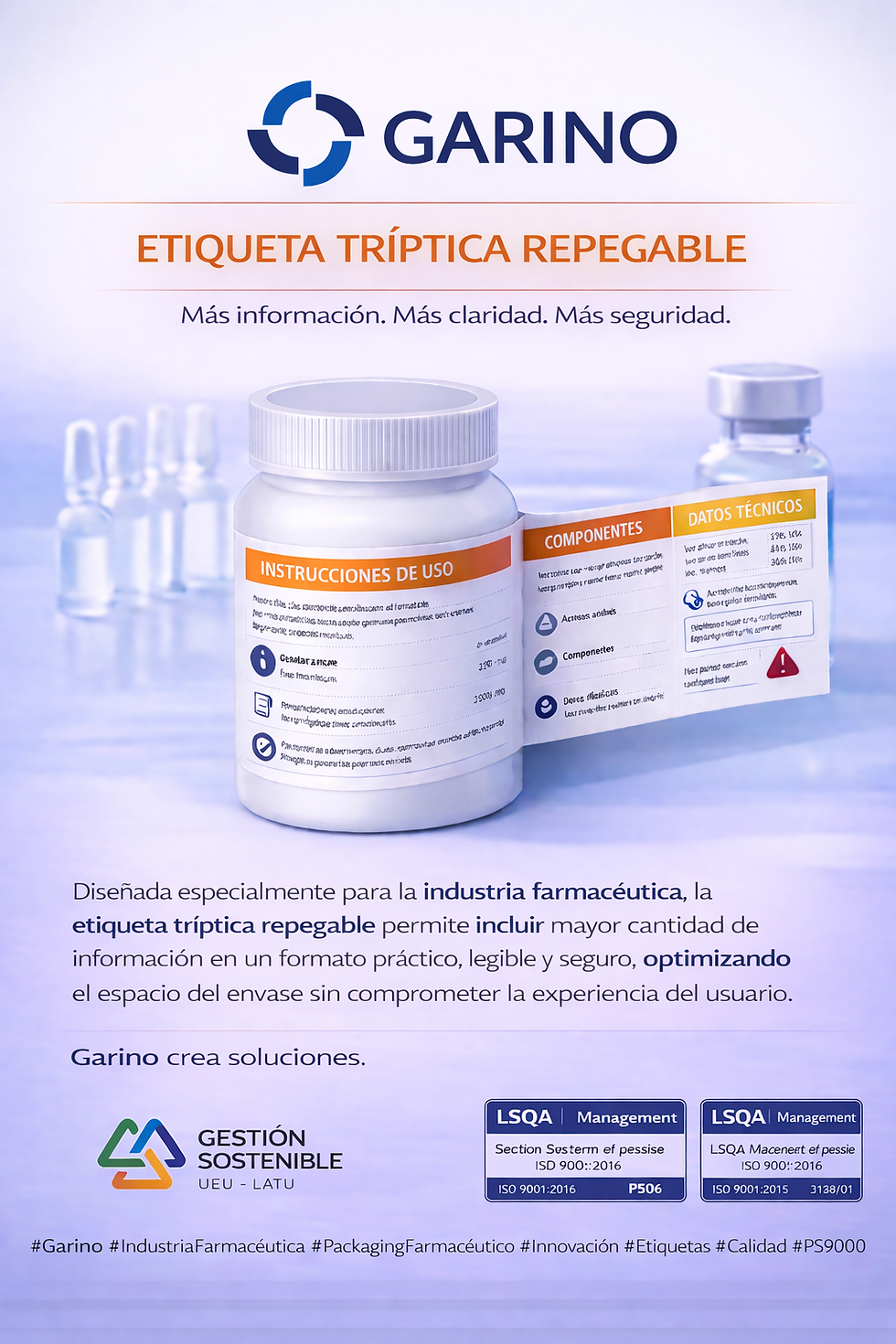 Etiqueta Tríptica