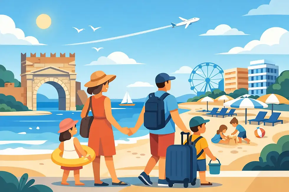 Guida vacanza con bimbi a Rimini senza stress