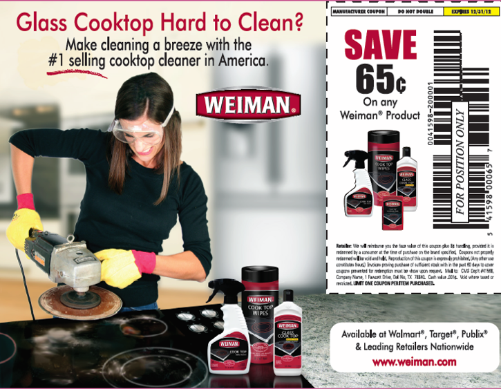 Weiman Magazine ad and Coupon