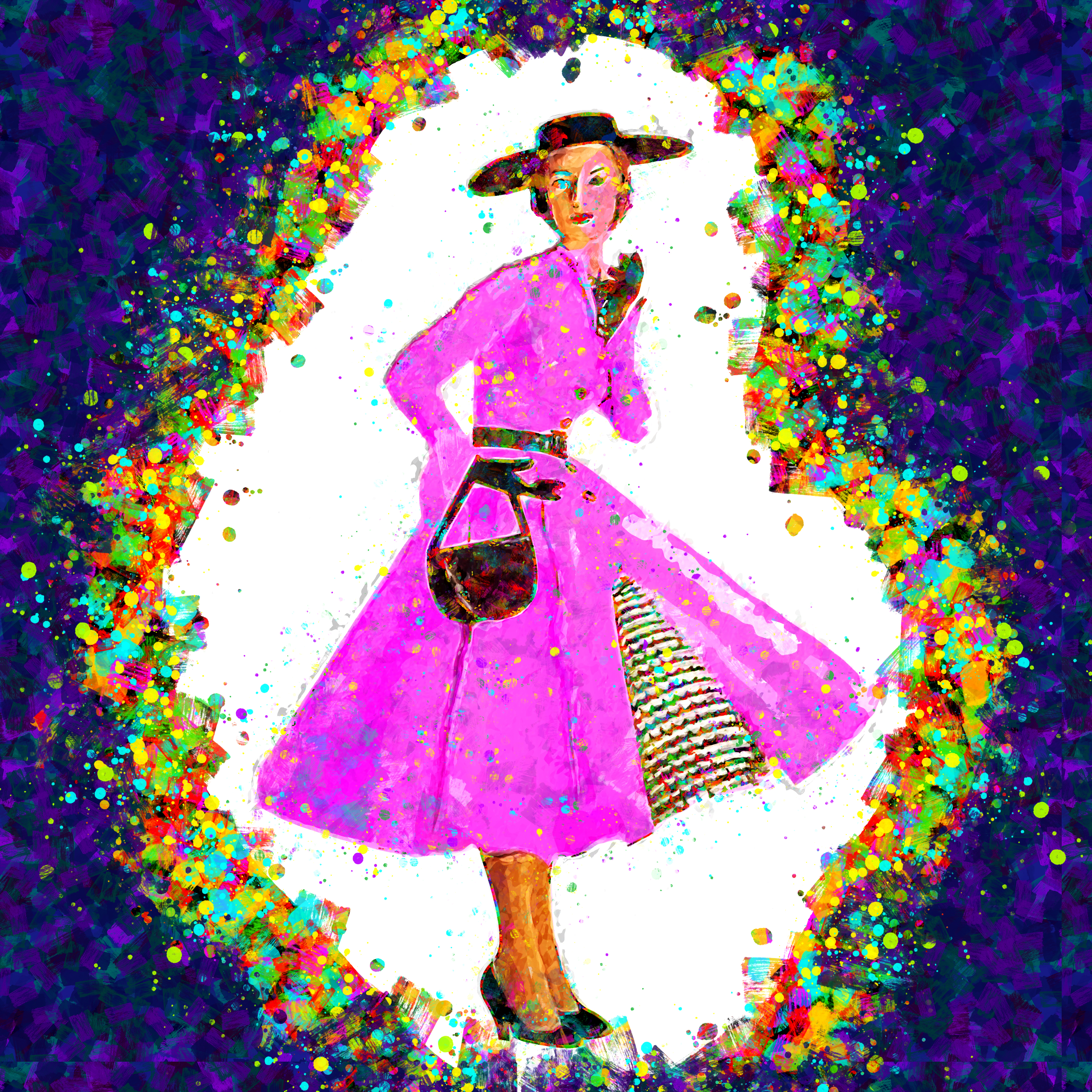 1950's Fashion Burst