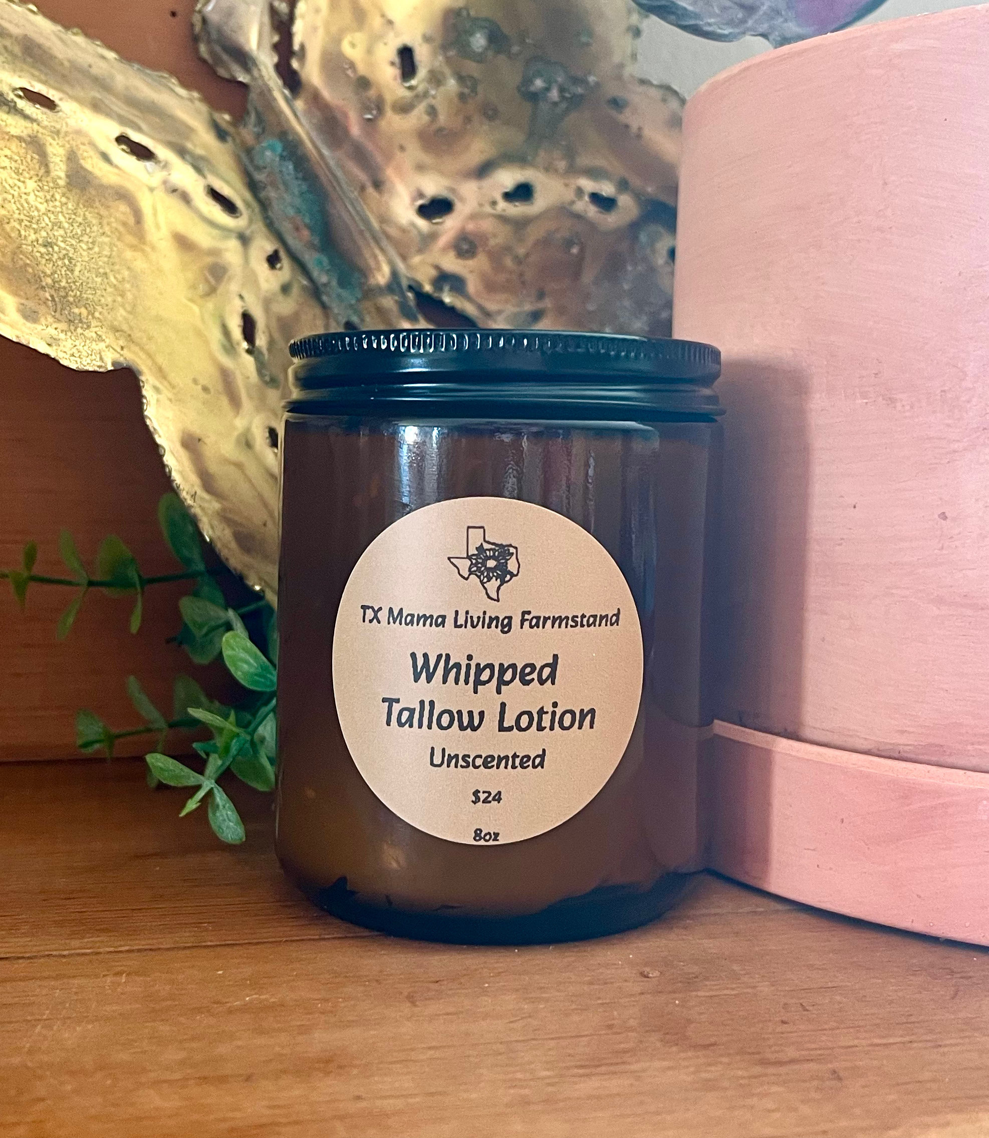 Whipped Tallow Lotion 8 oz