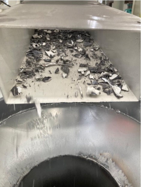 Shredded PV materials
