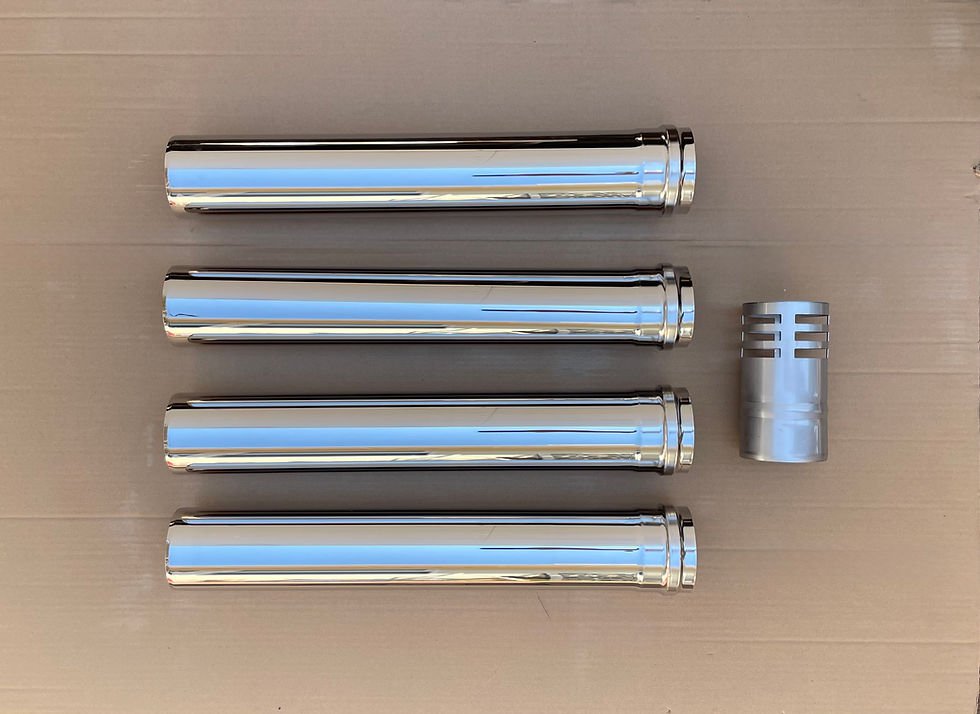 3" Single-Wall Bundle- Premium Stainless Stove Pipe w/Rain Cap