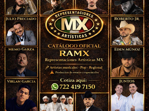 Contratación de Artistas en México | Catálogo Representaciones Artísticas MX