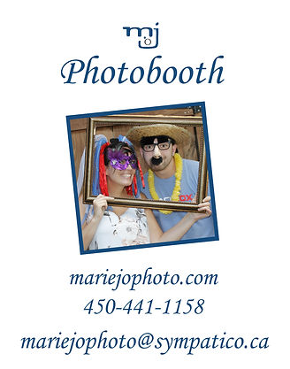 mariejophoto.com photobooth Longueuil Monteregie