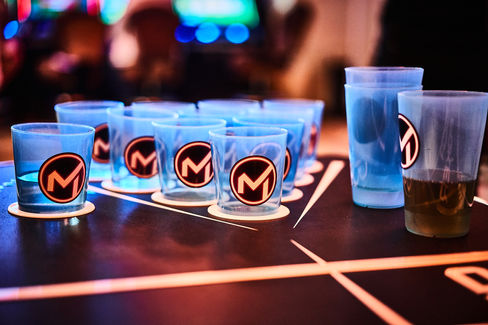 Beerpong Turnier beim Meetup Poker Festival 2022