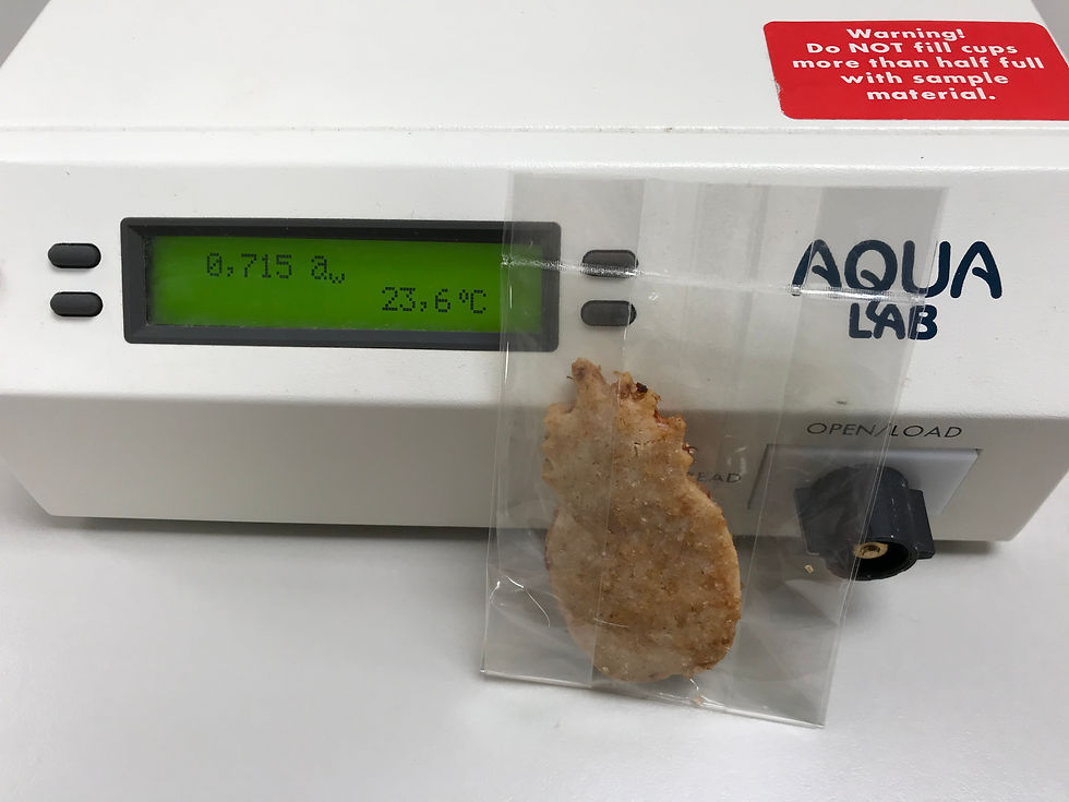 Shelf Life Testing on cookies