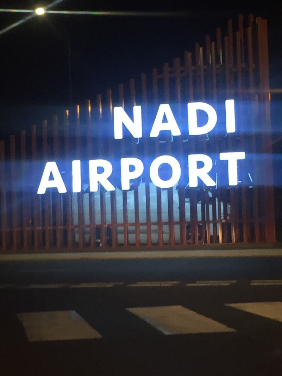 NADI AIRPORT 3D LETTERING