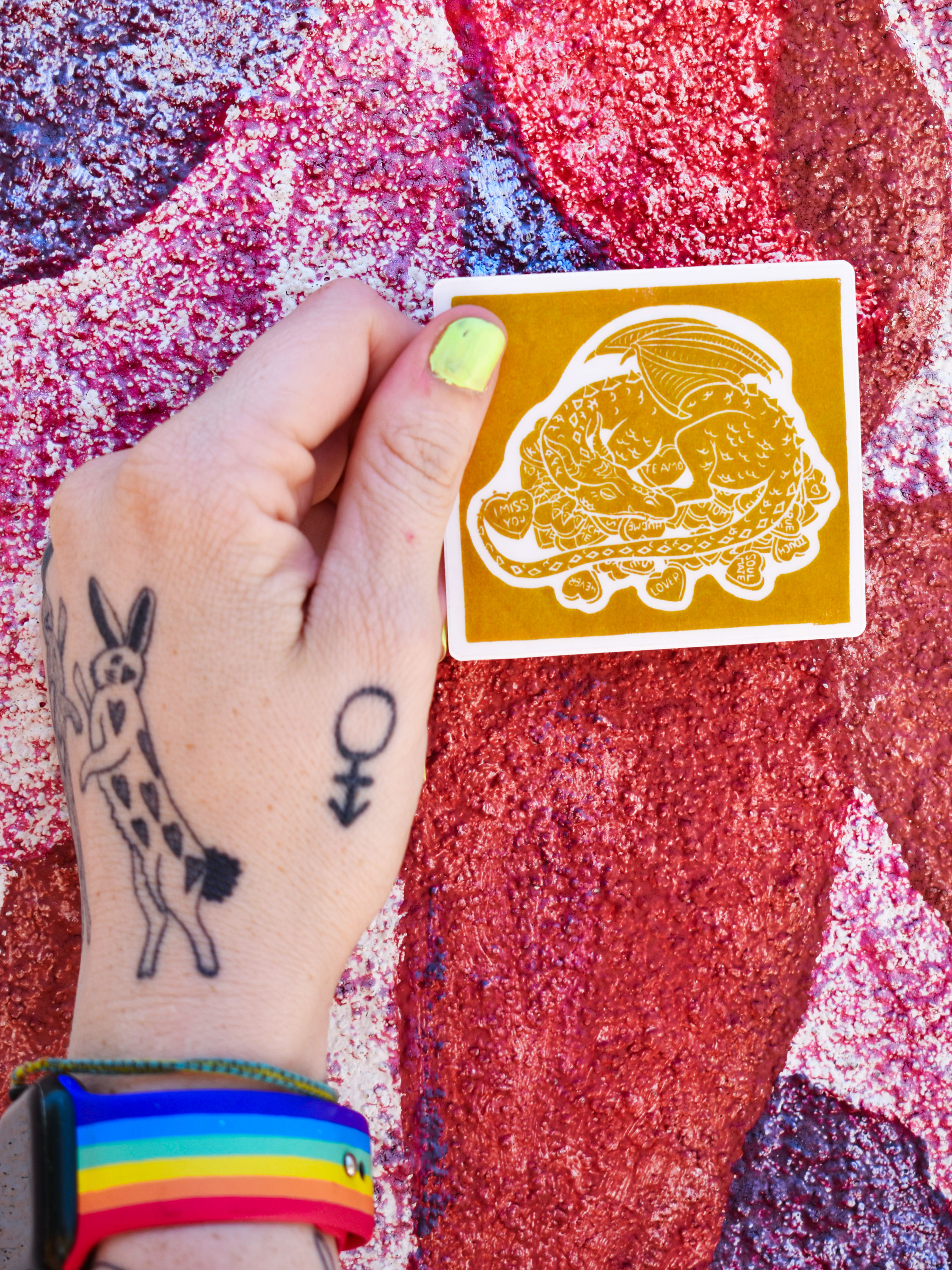 Te Amo Dragon (Sticker)