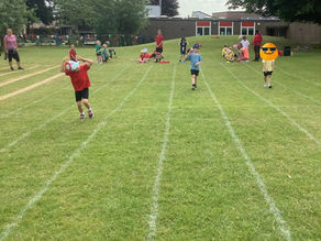 What a great day for an EYFS sports day!