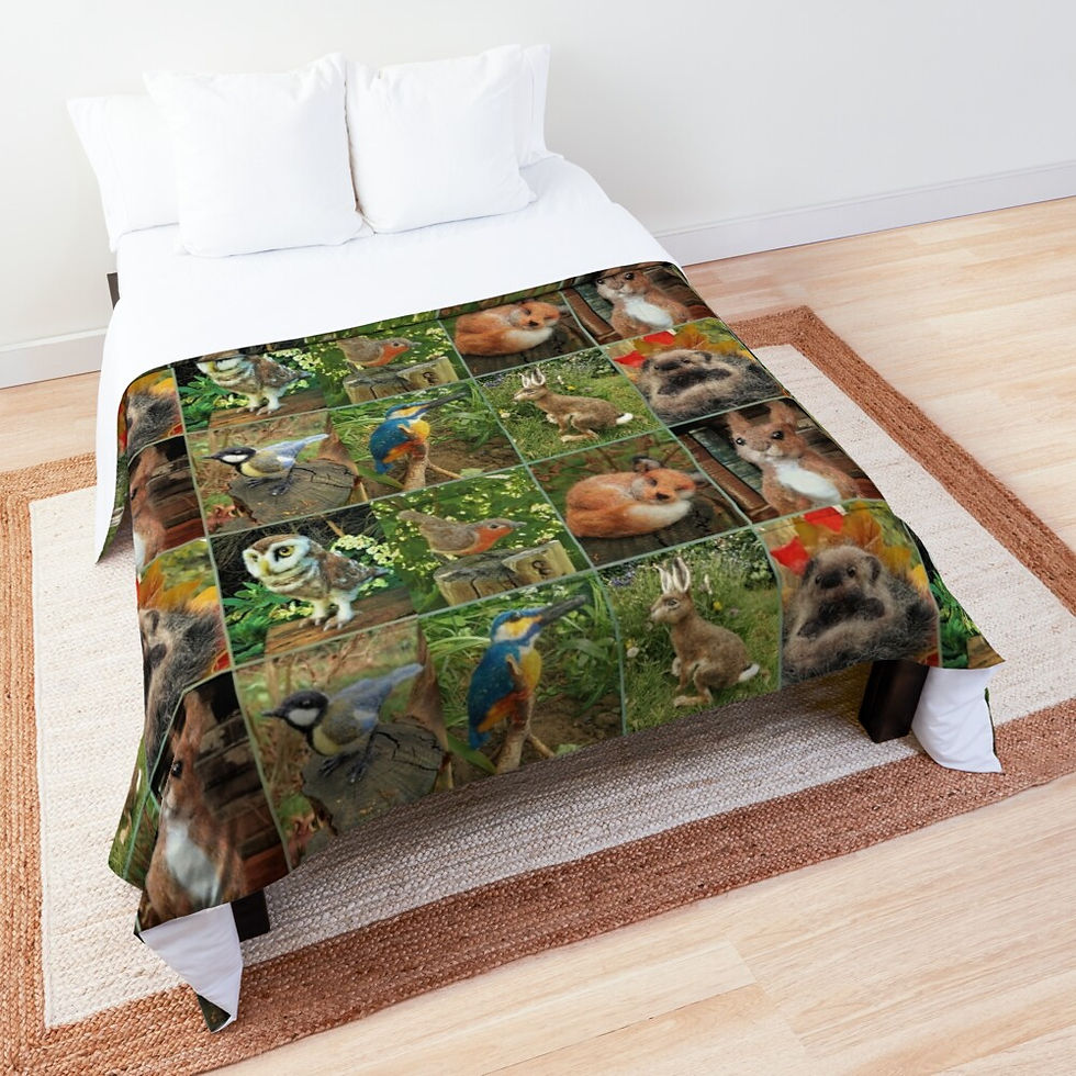 Collage Comforter king Size