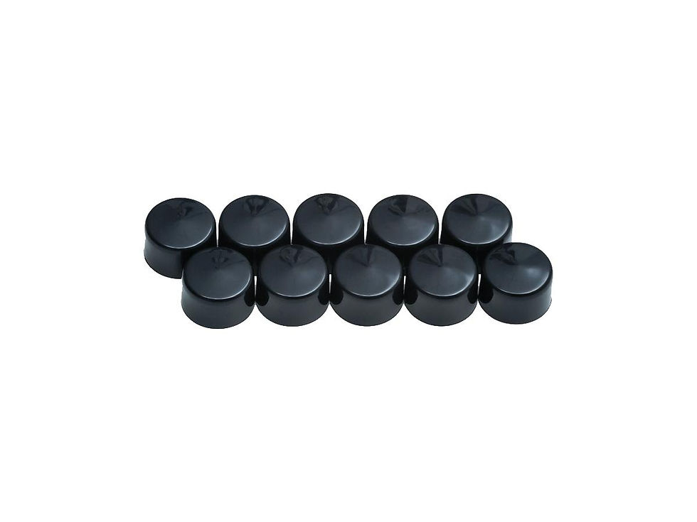 Kool Kaps Bolt Cover Black Gloss