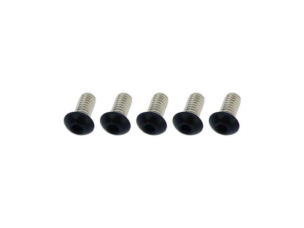 Point Cover Screw Kit Supplied are 5 screws Satin Black Powder Coated