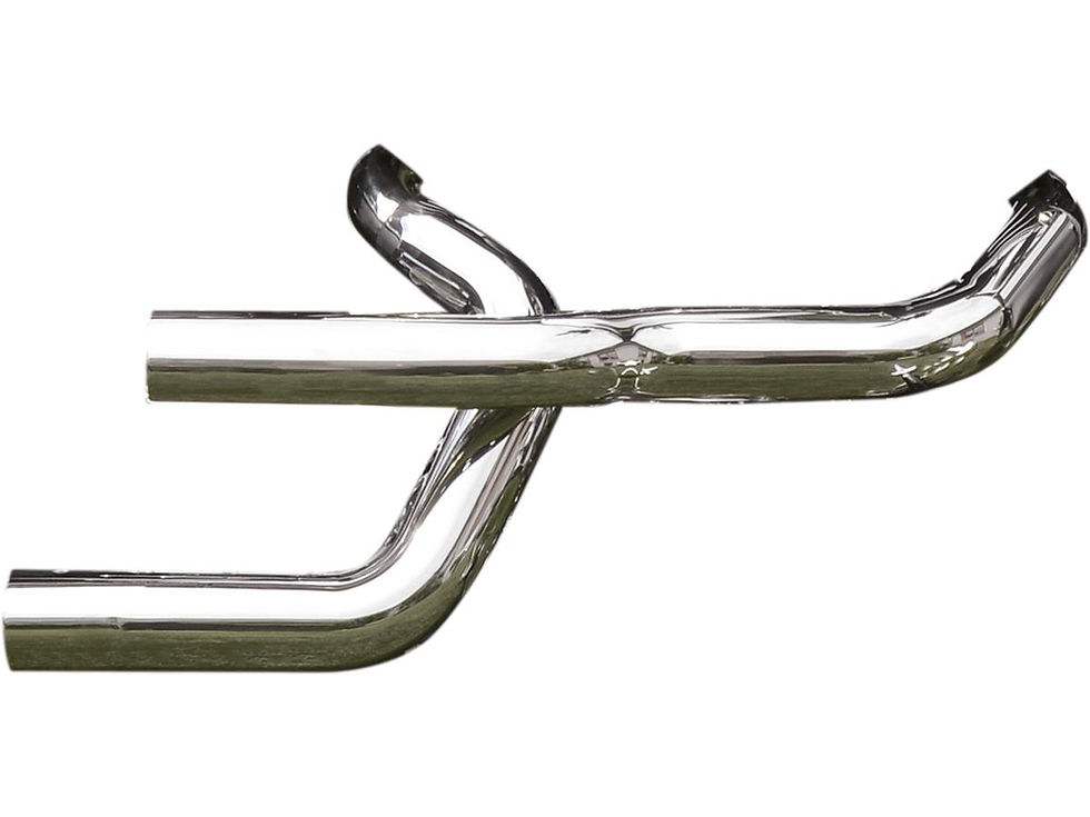 Shotgun OEM Headers Heatshield chrome smooth Chrome
