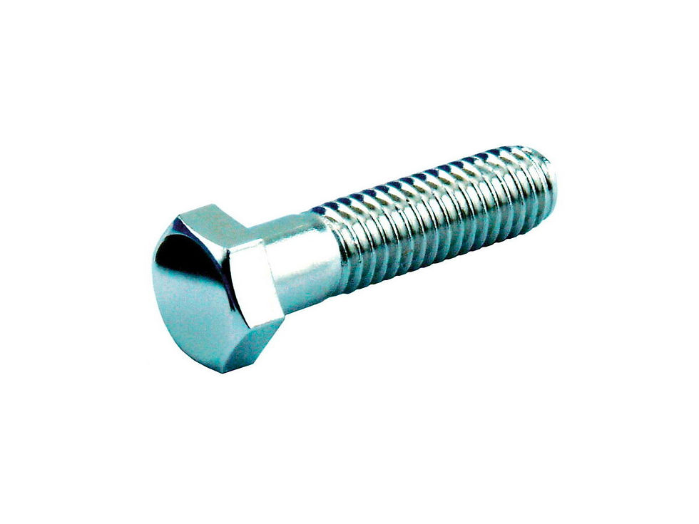 Hex Head Screw Pack Chrome Grade 5 Hex head 5/16"-24 UNF 1"