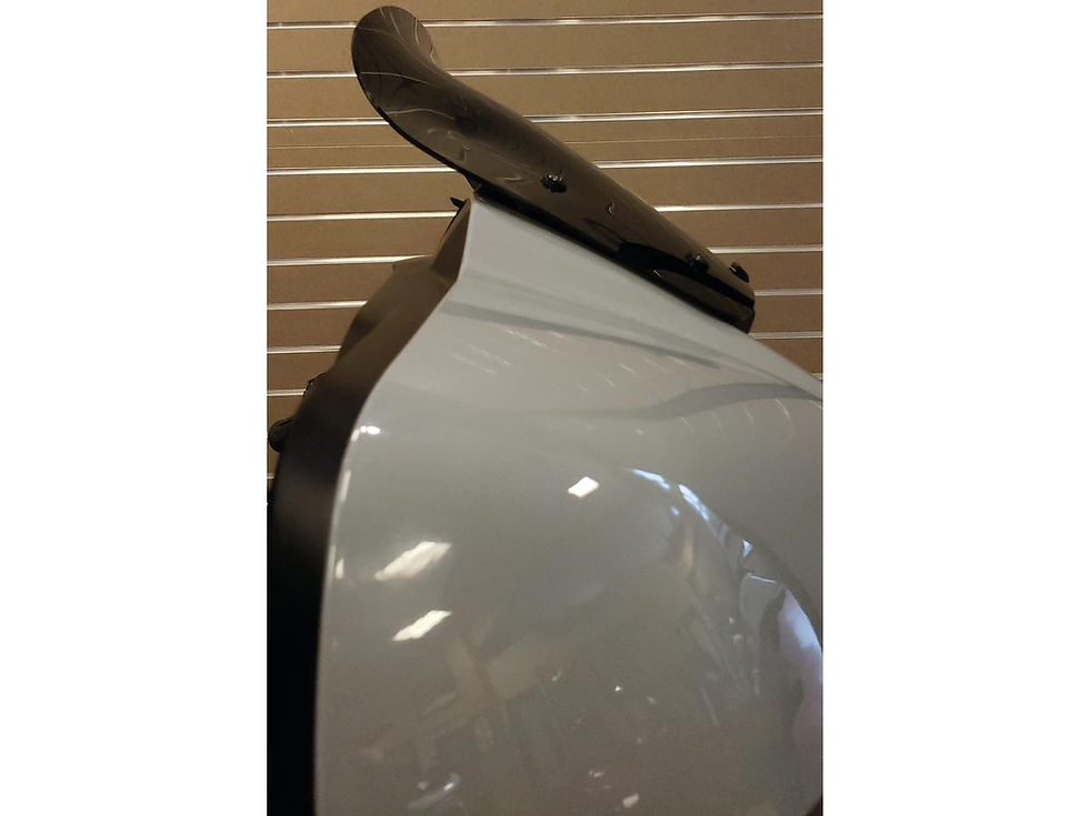 Helix Replacement Windscreen Height: 11,5" Dark Smoke