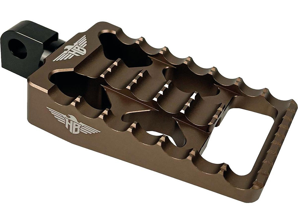 MX V1 Foot Pegs Bronze Anodized