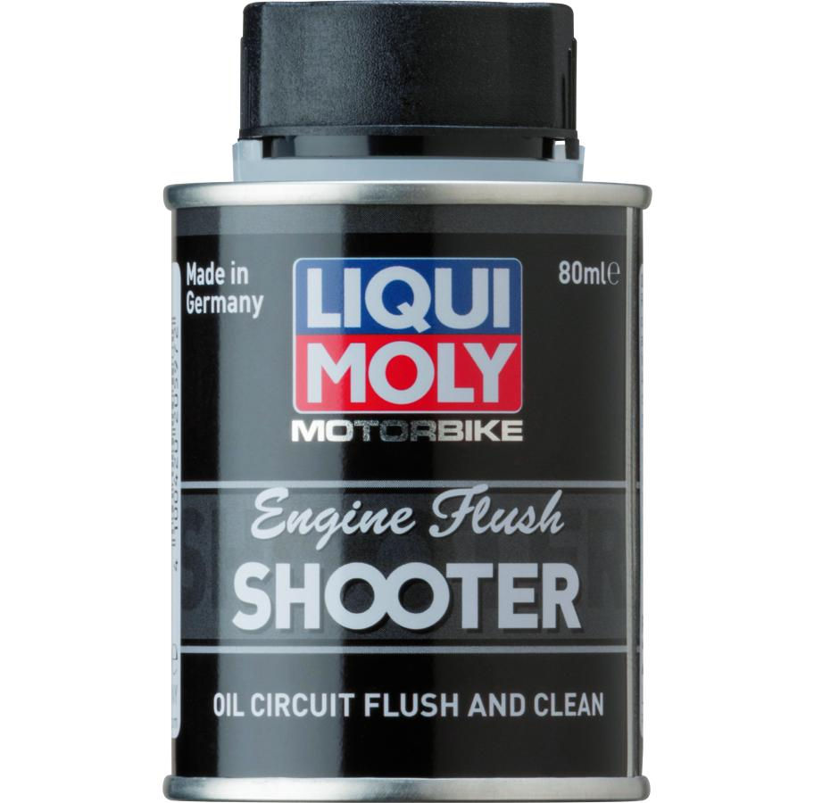 Motorbike Engine Flush Shooter, 80ml / Label Language de Oil Shooter