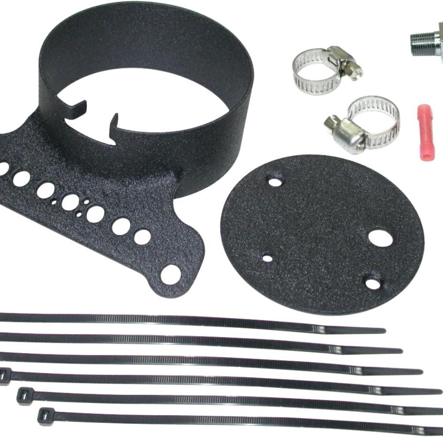 Single Gauge Mounts Black